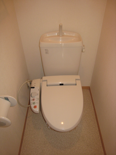 Toilet. With warm water washing toilet seat