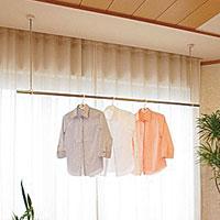 Other Equipment. Removable spot type clothesline pole is at the touch of a button. The room clean, when not in use is housed in a hook.