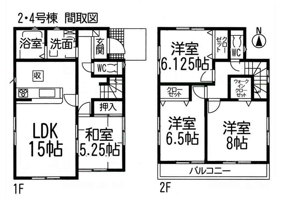 Floor plan. 18,800,000 yen, 4LDK, Land area 180.09 sq m , Building area 98.97 sq m