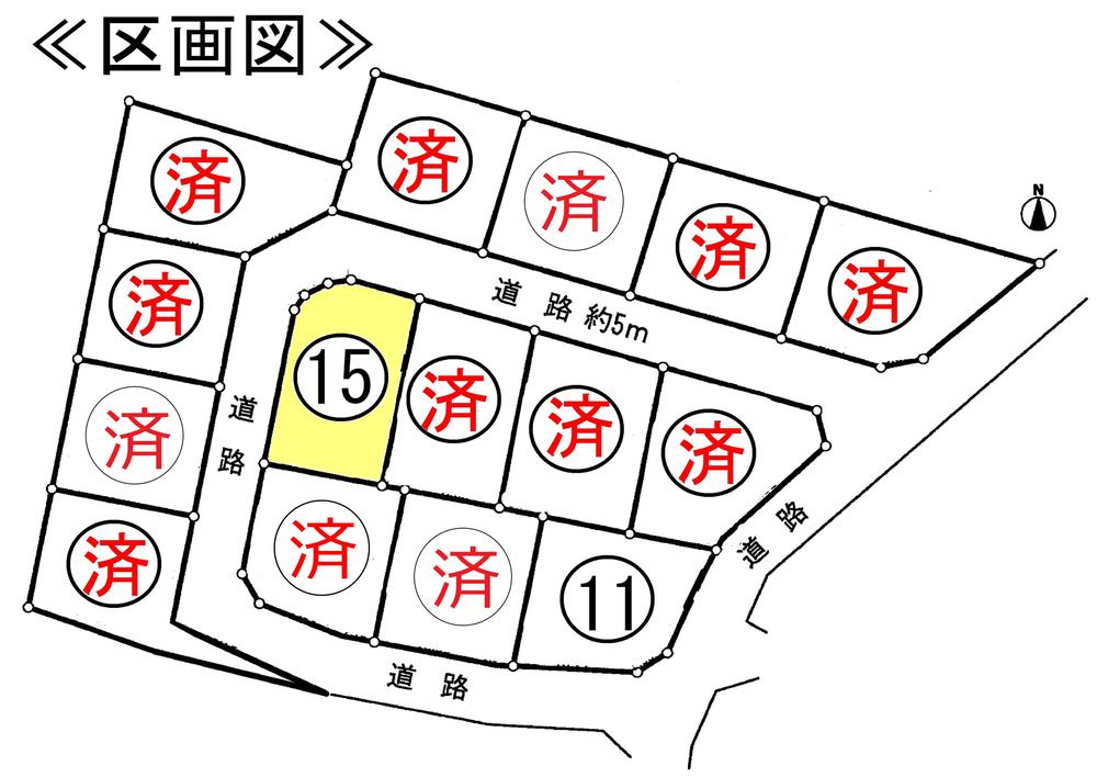 Compartment figure. Land price 11.8 million yen, Land area 156.66 sq m