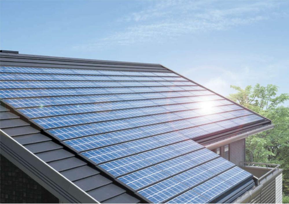 Power generation ・ Hot water equipment. Reduce the energy consumption, Energy is the creation in the home to use, To achieve a house friendly to the global environment and the household.