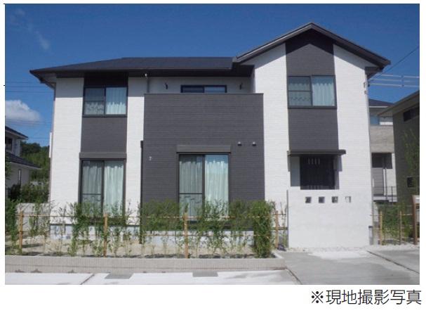 Local appearance photo. Hill yang thee The city of Blue Sky 11-10 No. land [Characteristic] ● Family Hall ● LDK floor heating ● Center living ● MGEO ● storeroom ● Japanese-style room with a large storage