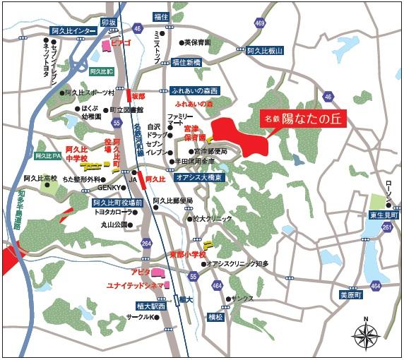Local guide map