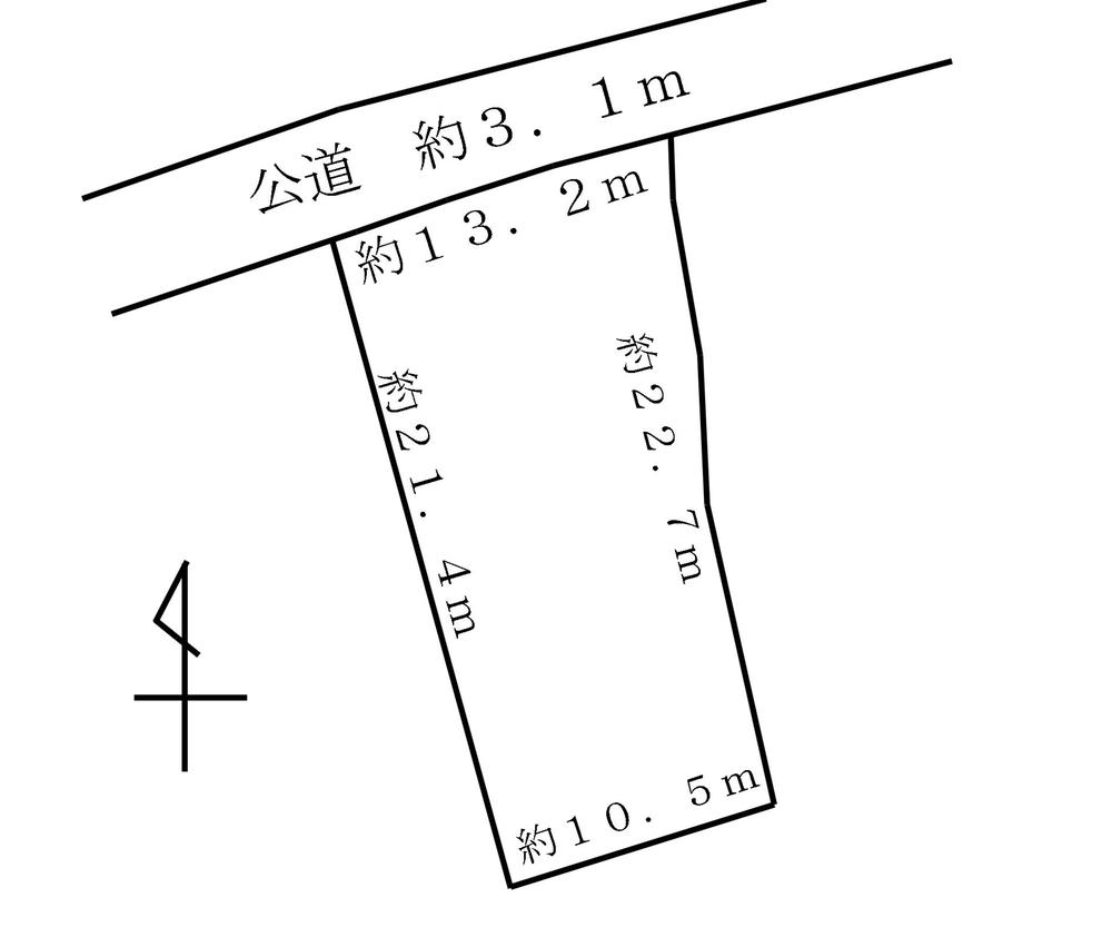 Compartment figure. Land price 19,104,000 yen, Land area 242.94 sq m