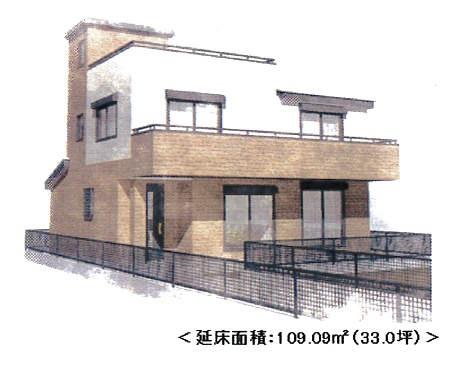 Building plan example (Perth ・ appearance). Building plan example A No. land Land + building price 29,435,000 yen Building area 109.09 sq m