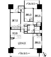 Floor: 4LDK, occupied area: 90.96 sq m, Price: 30,200,000 yen ~ 31,800,000 yen