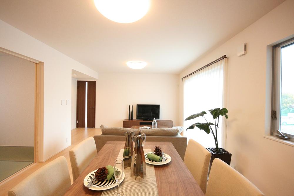 Living. Building D model house: LD