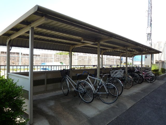 Other Equipment. Bicycle parking is also firmly equipped