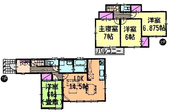 Floor plan. (16 Building), Price 16.4 million yen, 4LDK, Land area 120.16 sq m , Building area 95.01 sq m