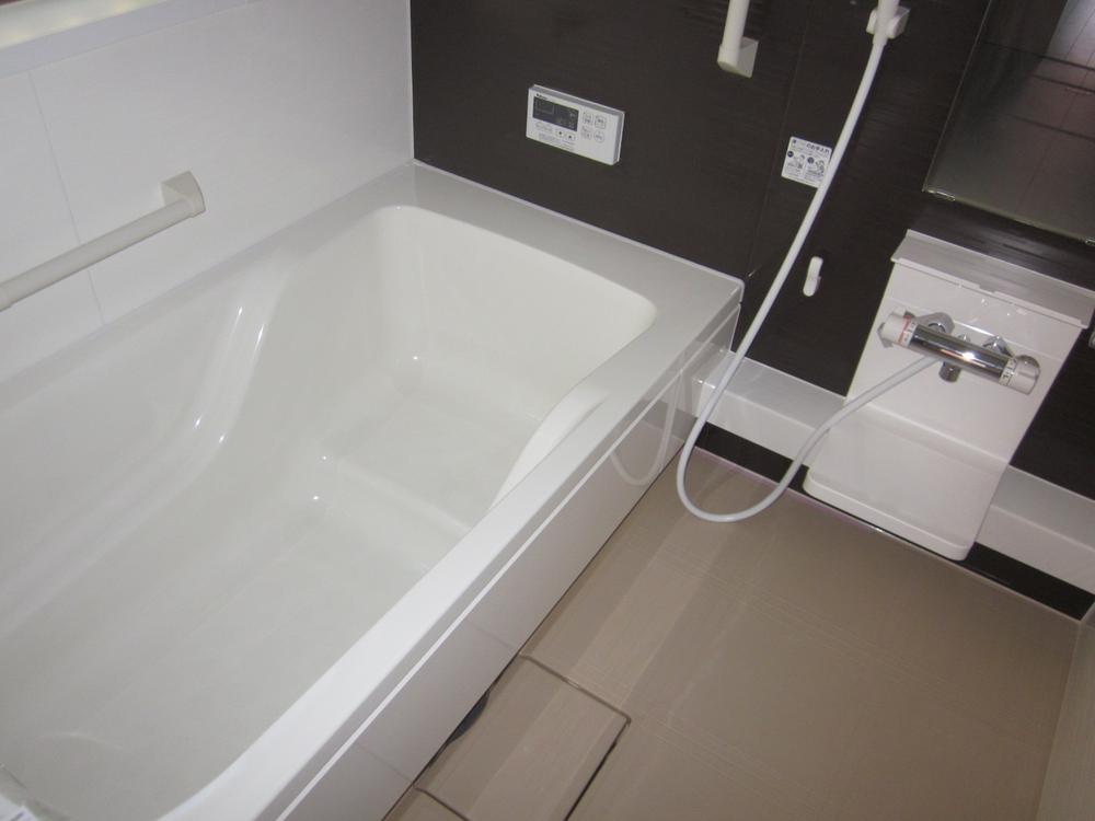 Bathroom. Bus with bathroom dryer