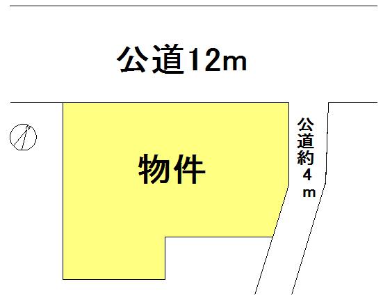 Compartment figure. Land price 38,800,000 yen, Land area 571.91 sq m