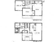Floor plan. (1 Building), Price 26,800,000 yen, 4LDK, Land area 134.41 sq m , Building area 106 sq m