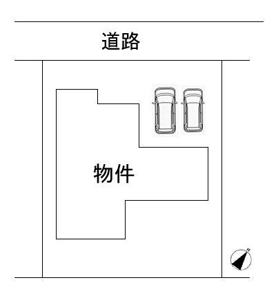 Compartment figure. 21,800,000 yen, 4LDK, Land area 194.09 sq m , Building area 113.62 sq m site plan