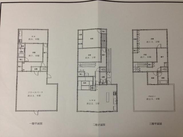 Floor plan. 21.9 million yen, 5LDDKK + S (storeroom), Land area 192.89 sq m , Building area 285.1 sq m