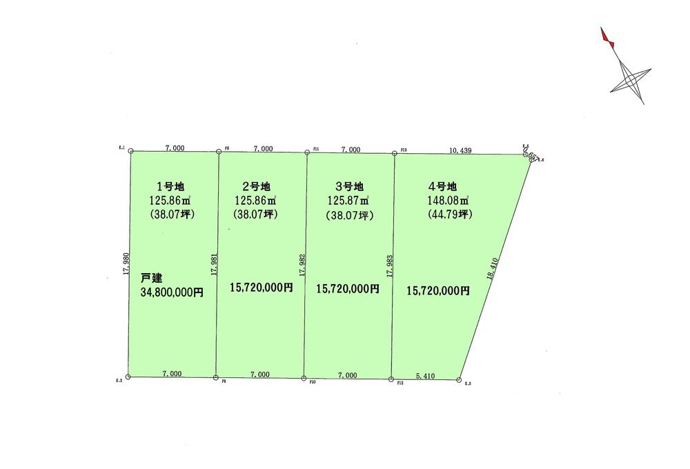 The entire compartment Figure. The entire compartment view (1 Building ・ Left end)