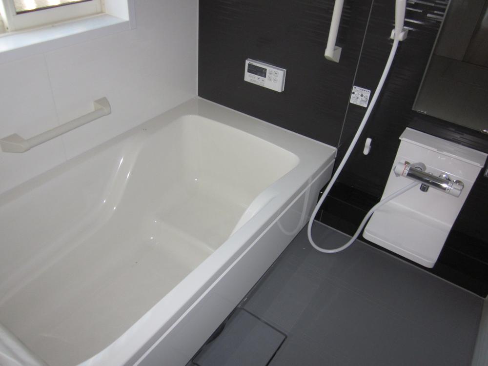 Bathroom. Bus with bathroom dryer