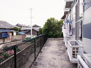 Balcony. Veranda side