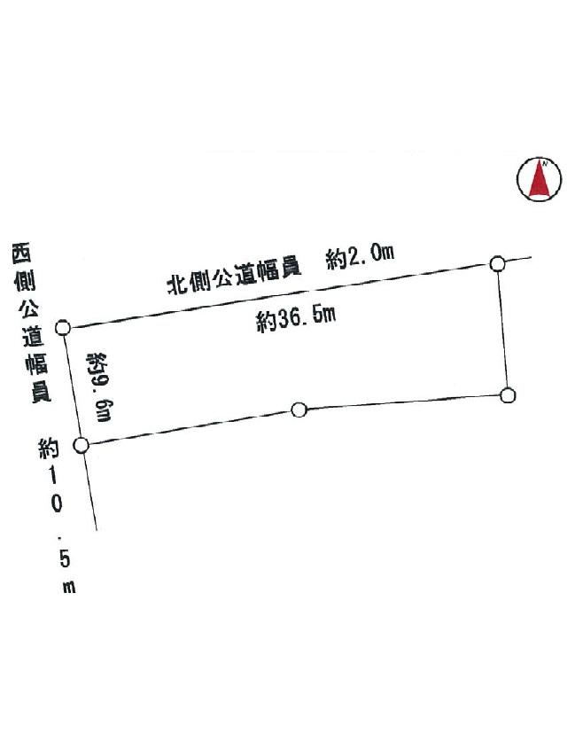 Compartment figure. Land price 27.6 million yen, Land area 396.31 sq m