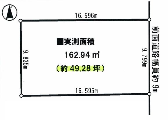 Compartment figure. Land price 13,947,000 yen, Land area 162 sq m compartment view