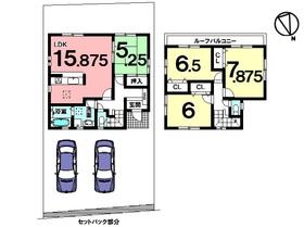 Floor plan. (1 Building), Price 17.8 million yen, 4LDK, Land area 152.15 sq m , Building area 98.97 sq m