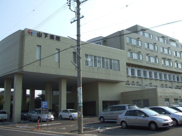 Hospital. 700m until Yamashita hospital (hospital)