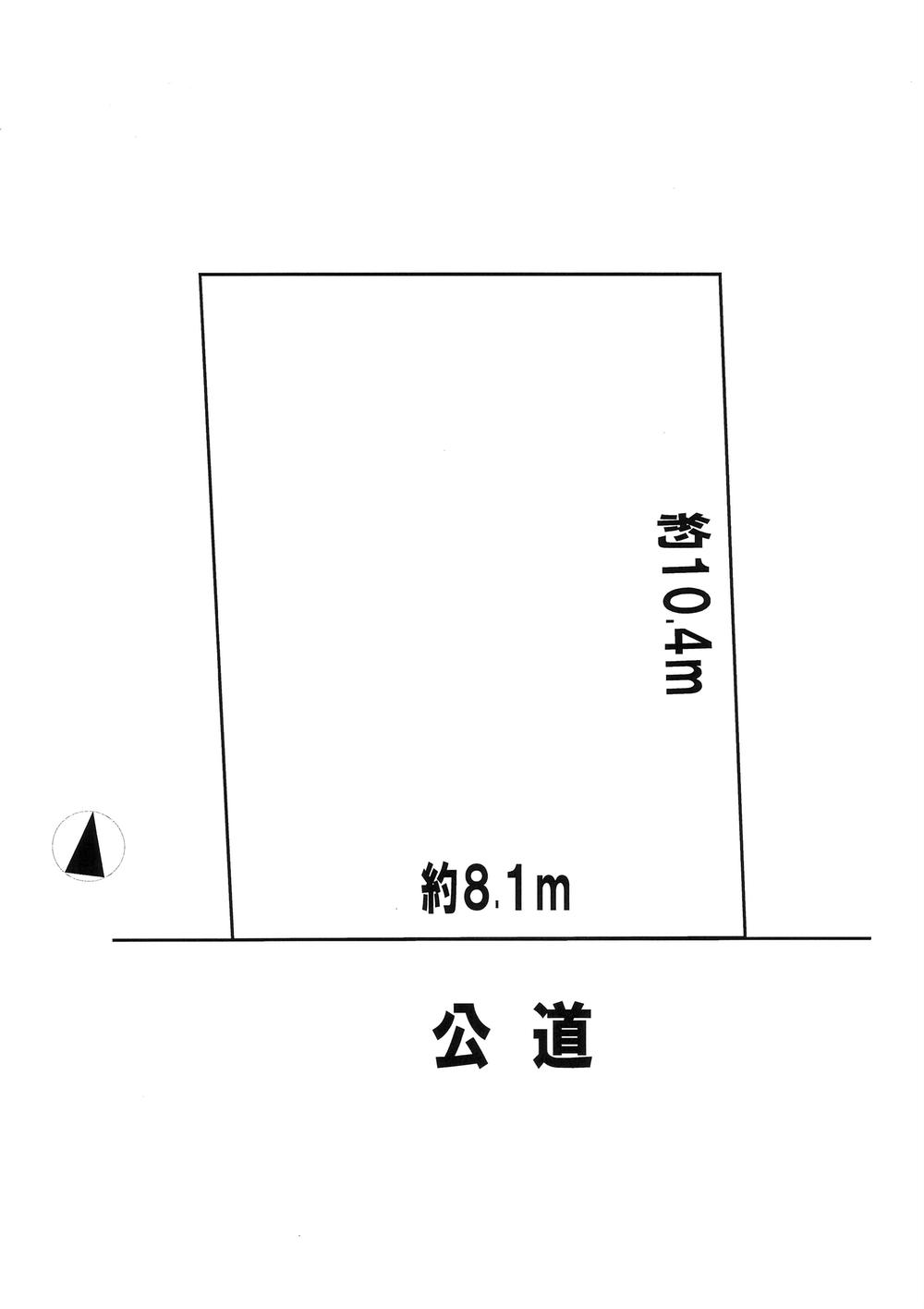 Compartment figure. Land price 5 million yen, Land area 86.26 sq m
