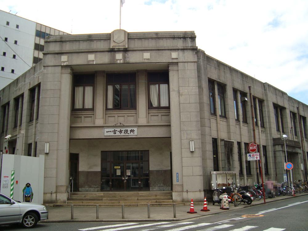 Government office. Ichinomiya City Hall Ichinomiya to government buildings 521m