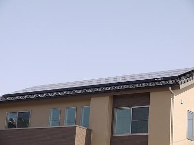 Power generation ・ Hot water equipment. It is with a solar power system. 