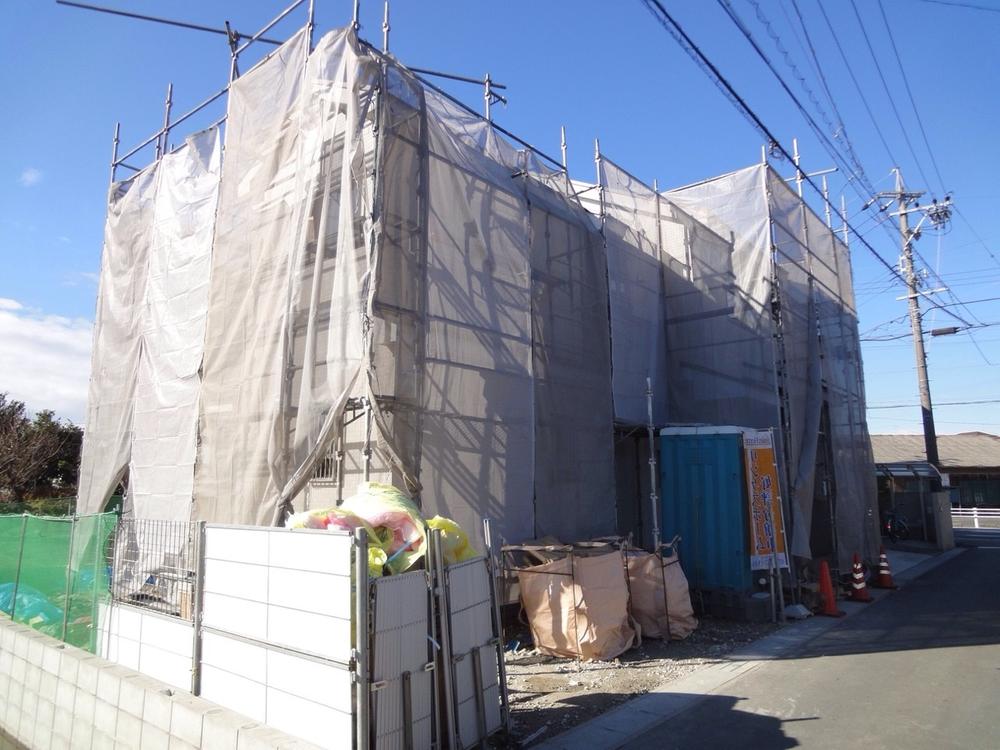 Local appearance photo. Has decided (2013.12.24 shooting) completion of framework! 