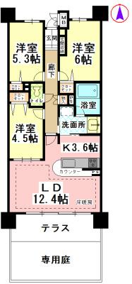 Floor plan. 3LDK, Price 14.8 million yen, Occupied area 70.05 sq m