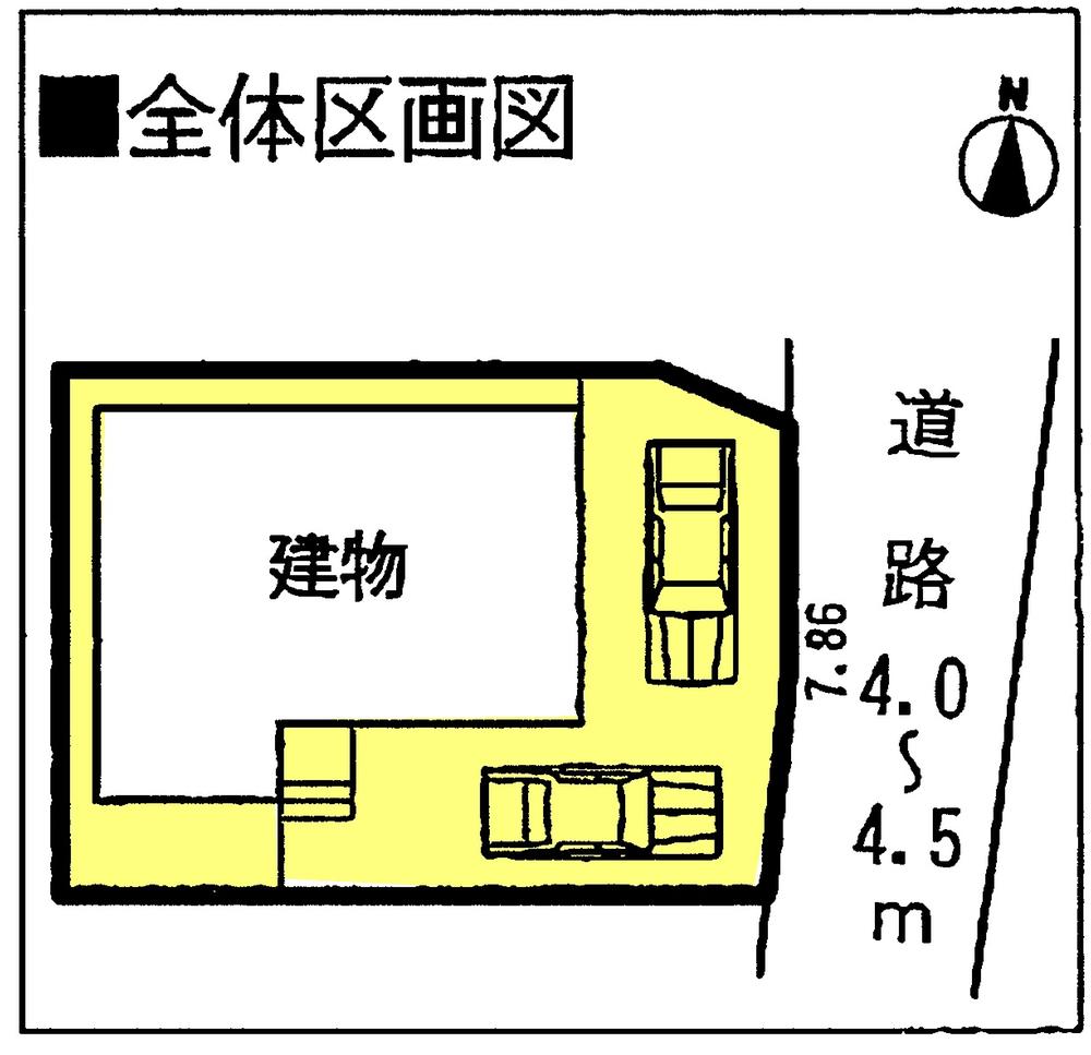 Compartment figure. 18 million yen, 3LDK + S (storeroom), Land area 113.95 sq m , Building area 100.84 sq m parking two possible! 