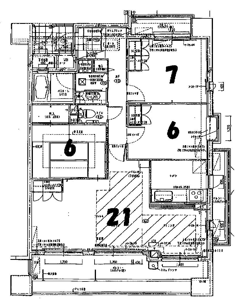 Floor plan. 3LDK, Price 24,900,000 yen, Occupied area 82.82 sq m