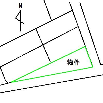 Compartment figure. Land price 9.5 million yen, Land area 296 sq m public book 89 square meters more than