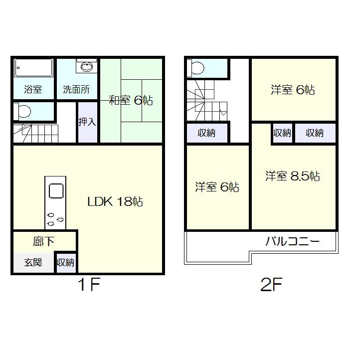 Floor plan. (3 Building), Price 23.8 million yen, 4LDK, Land area 132.24 sq m , Building area 104.34 sq m