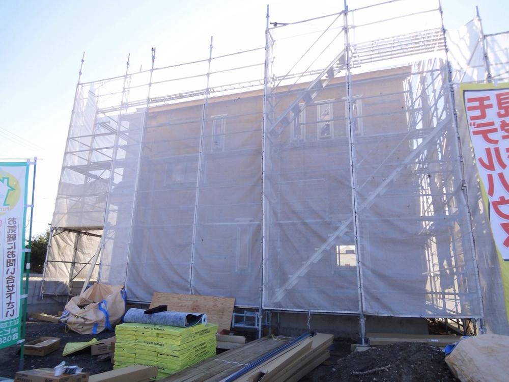 Local appearance photo. Has decided (2013.12.24 shooting) completion of framework!