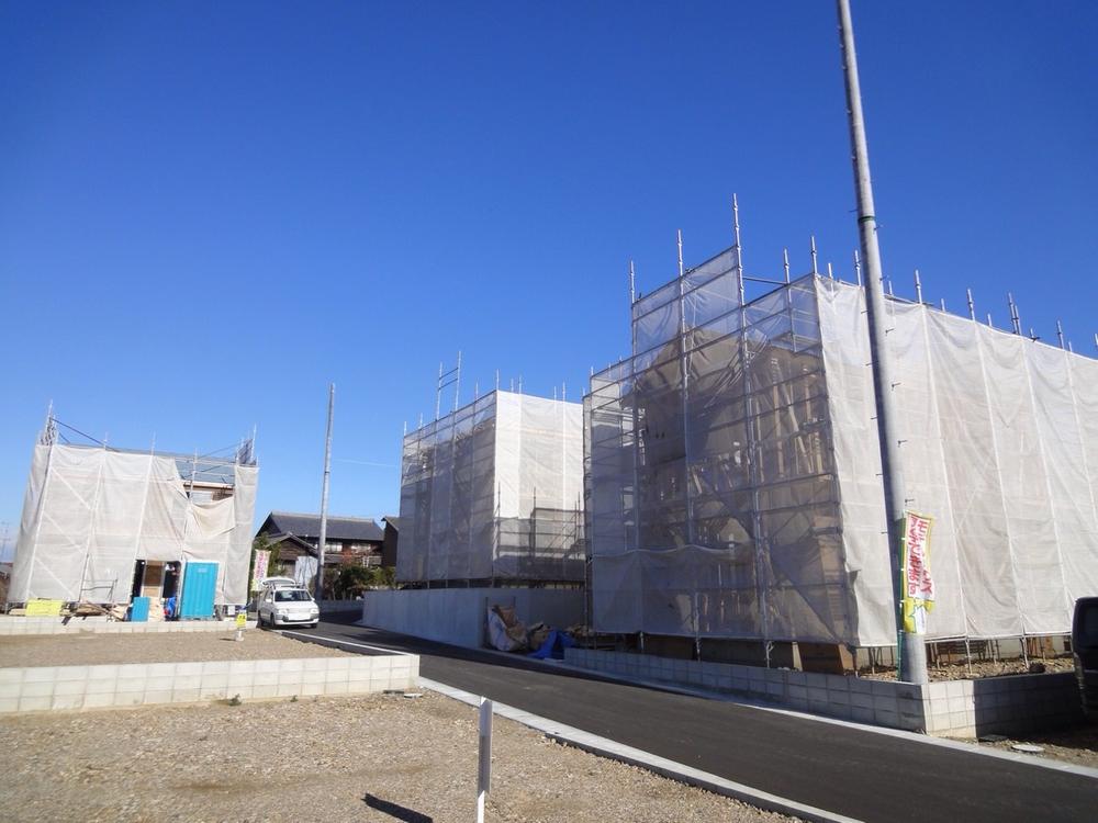 Local appearance photo. Has decided (2013.12.24 shooting) completion of framework! 