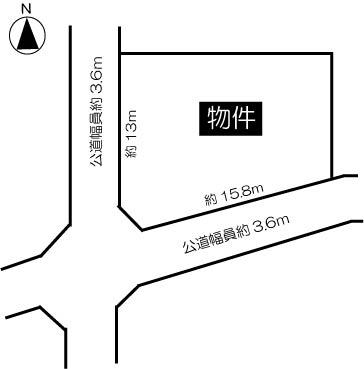Compartment figure. Land price 7.7 million yen, Land area 212 sq m
