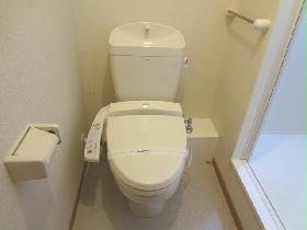Toilet. Warm water washing toilet seat