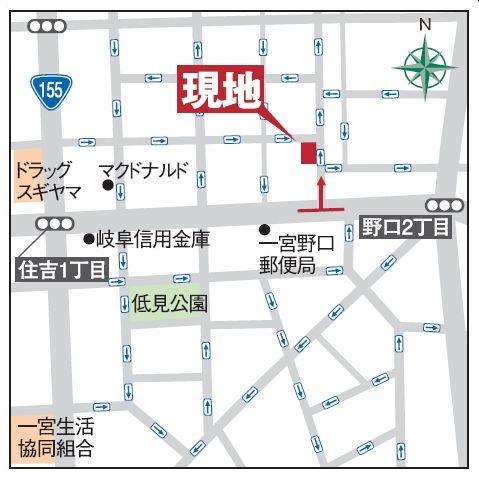 Local guide map. Detail view