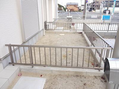 Garden. Little garden space