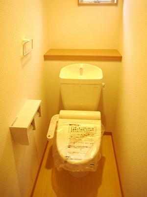 Toilet. 1st floor ・ Washlet toilet on the second floor both