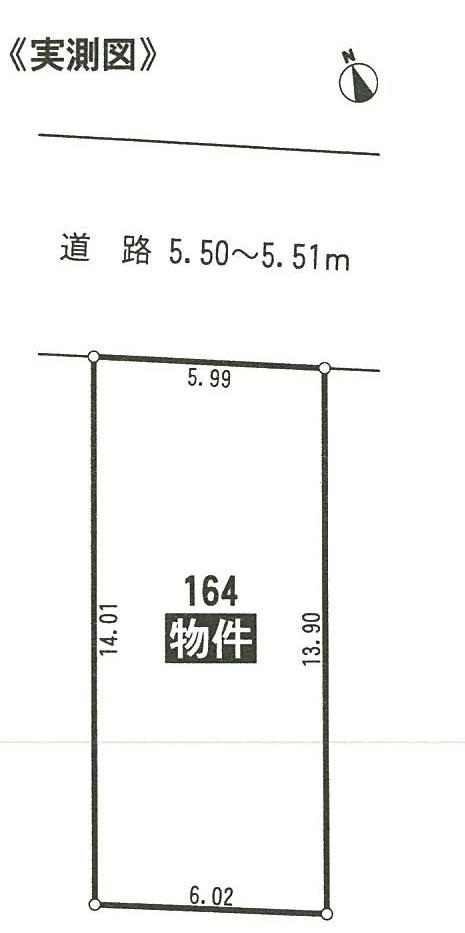 Compartment figure. Land price 3.8 million yen, Land area 83.88 sq m