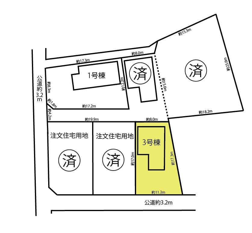 Compartment figure. 27,800,000 yen, 4LDK, Land area 165.61 sq m , Building area 106 sq m