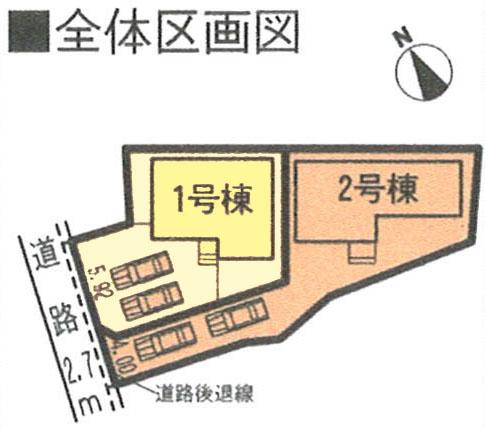 Compartment figure. 18 million yen, 4LDK, Land area 130.81 sq m , Building area 96.79 sq m parallel parking two cars Allowed!
