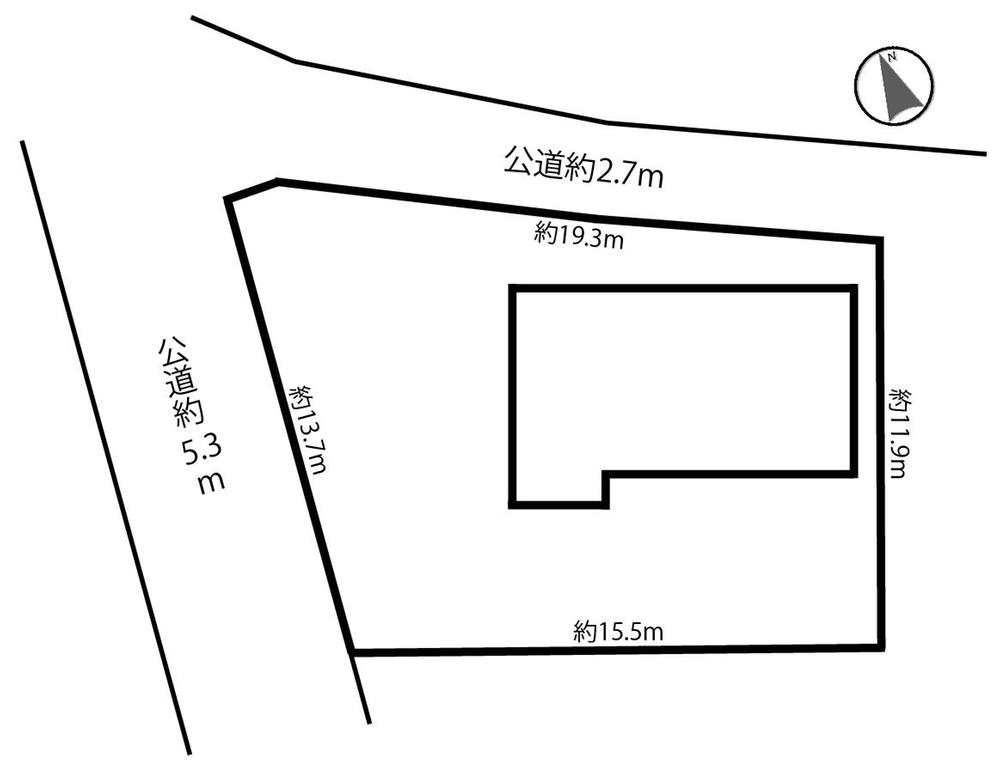 Compartment figure. 27,800,000 yen, 4LDK, Land area 223.21 sq m , Building area 105.17 sq m