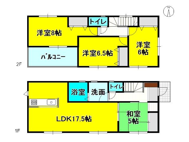 Floor plan. Nagoyahonsen Meitetsu "Konomiya" 1870m to the station