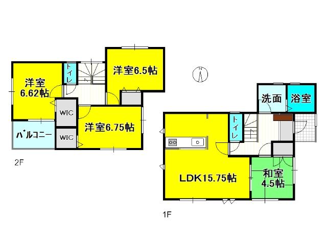 Floor plan. Nagoyahonsen Meitetsu "Konomiya" 1870m to the station