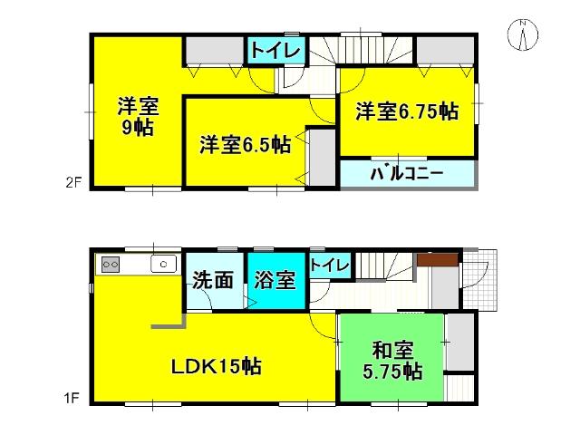 Floor plan. Nagoyahonsen Meitetsu "Konomiya" 1870m to the station
