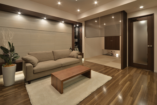 Living.  [living ・ dining] C type model room