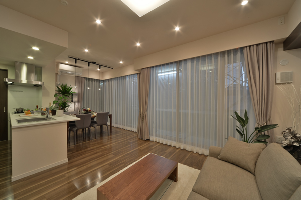 Living.  [living ・ dining] C type model room